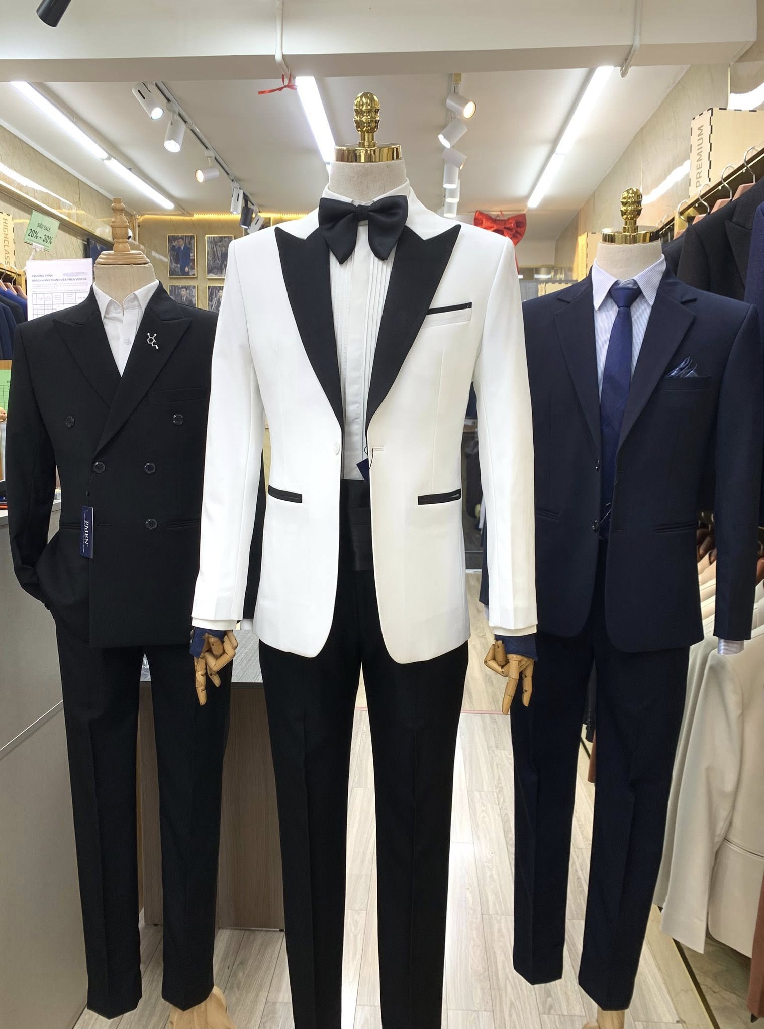 Ba kiểu ve áo vest thường gặp