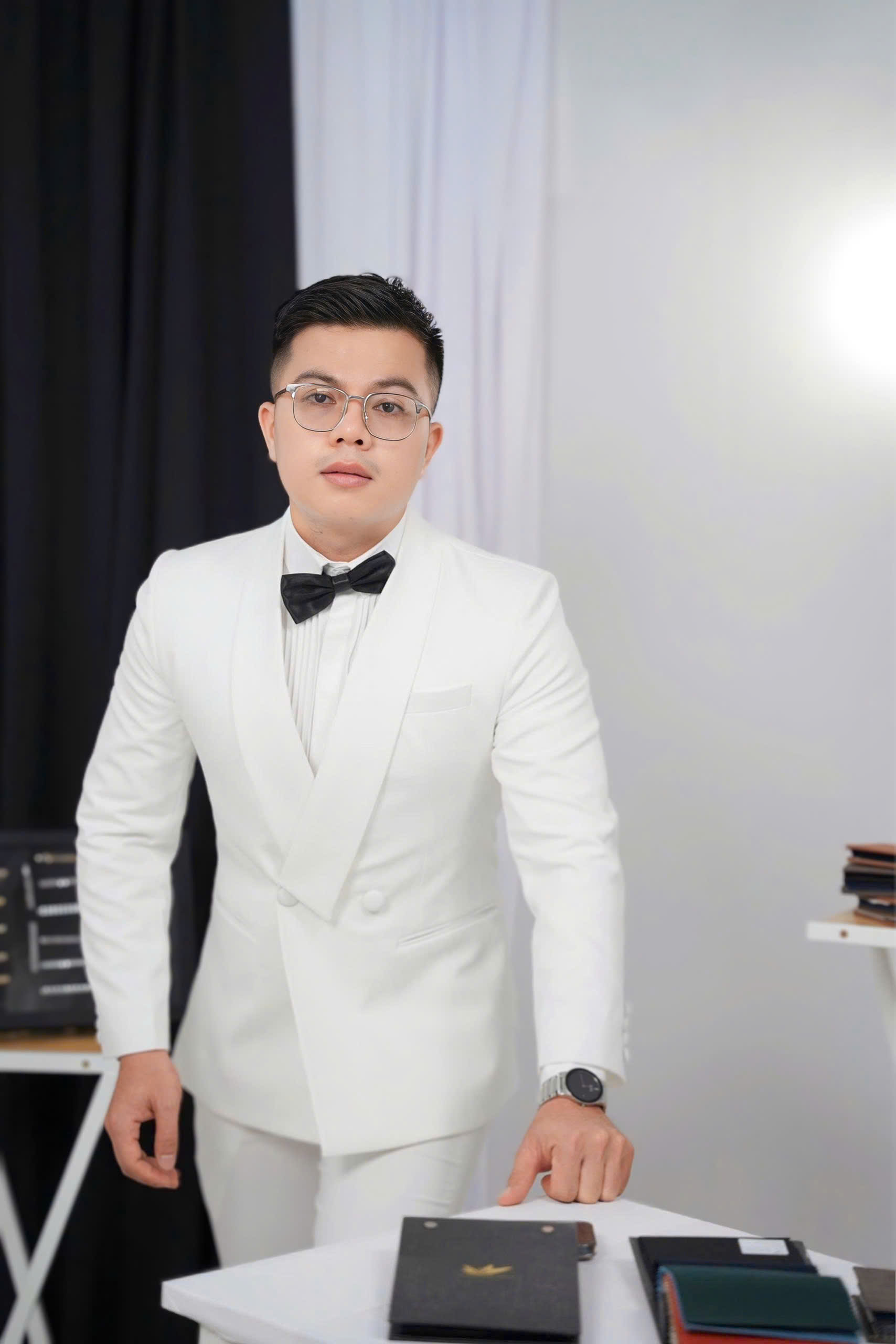 Trắng Medium 2025 Mẫu Thiết Kế Áo Vest + Quần — 6