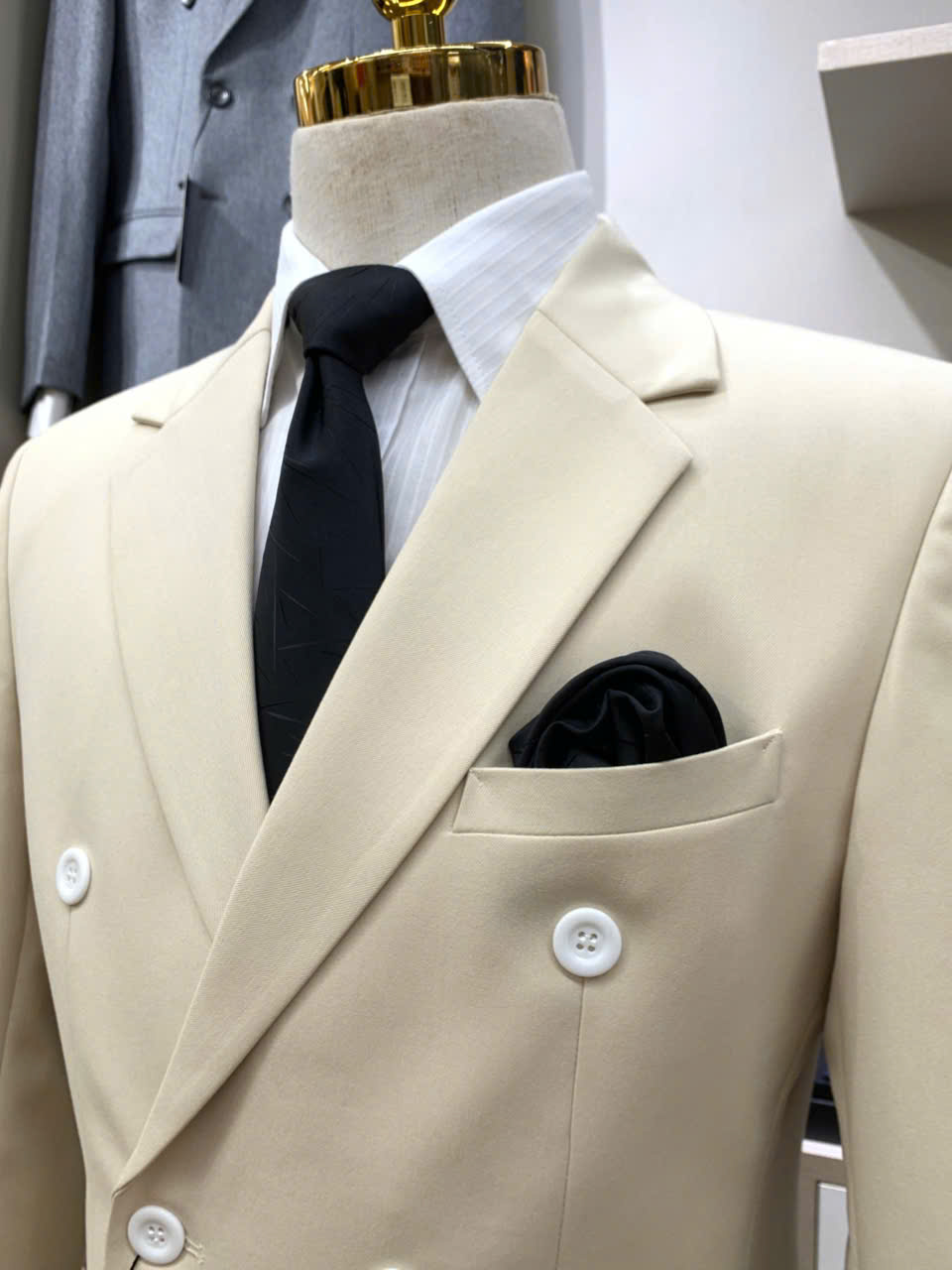 Kem Bộ Vest 6 Khuy + Quần — 2