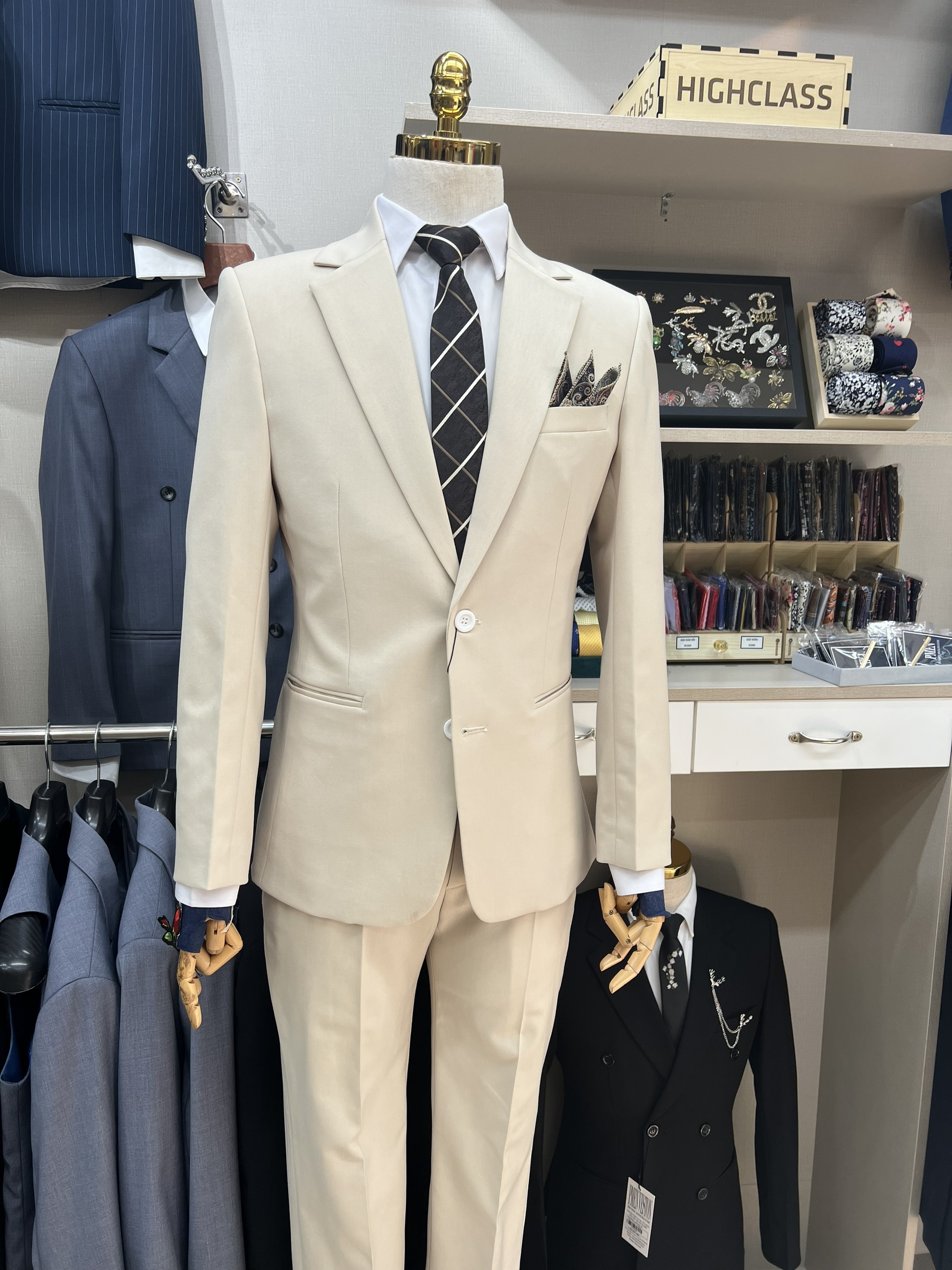 Kem Áo Vest Basic + Quần — 3