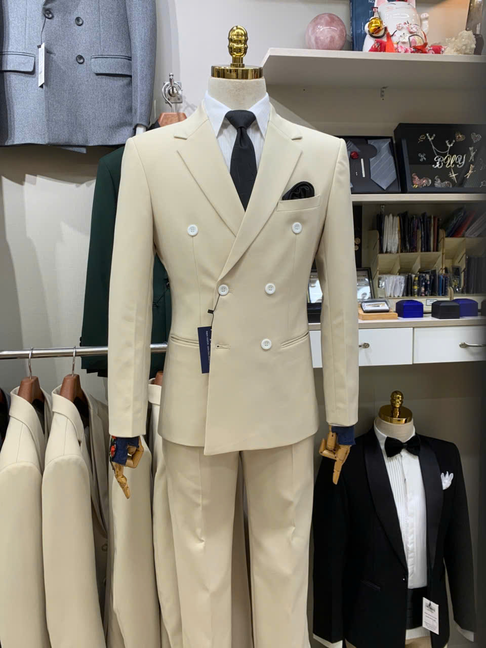 Kem Bộ Vest 6 Khuy + Quần — 1