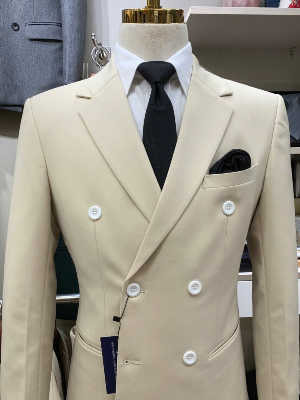 Kem Bộ Vest 6 Khuy + Quần — 3