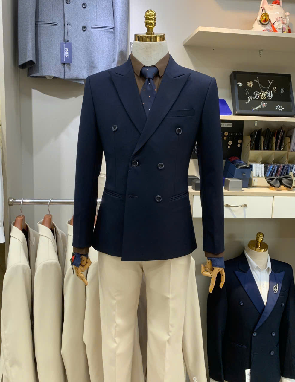 Phân biệt lớp lót và lớp dựng áo vest