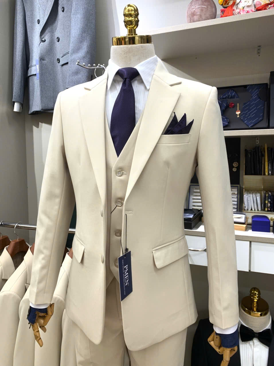 Kem Áo Vest Basic + Quần + Ghile — 2